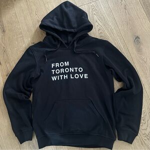 PEACE COLLECTIVE From Toronto With Love Black  Hoodie Women's Small